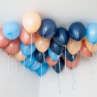 Шары россыпью "Карамельный сапфир"