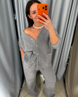 Костюм «Пушистик» в сером цвете