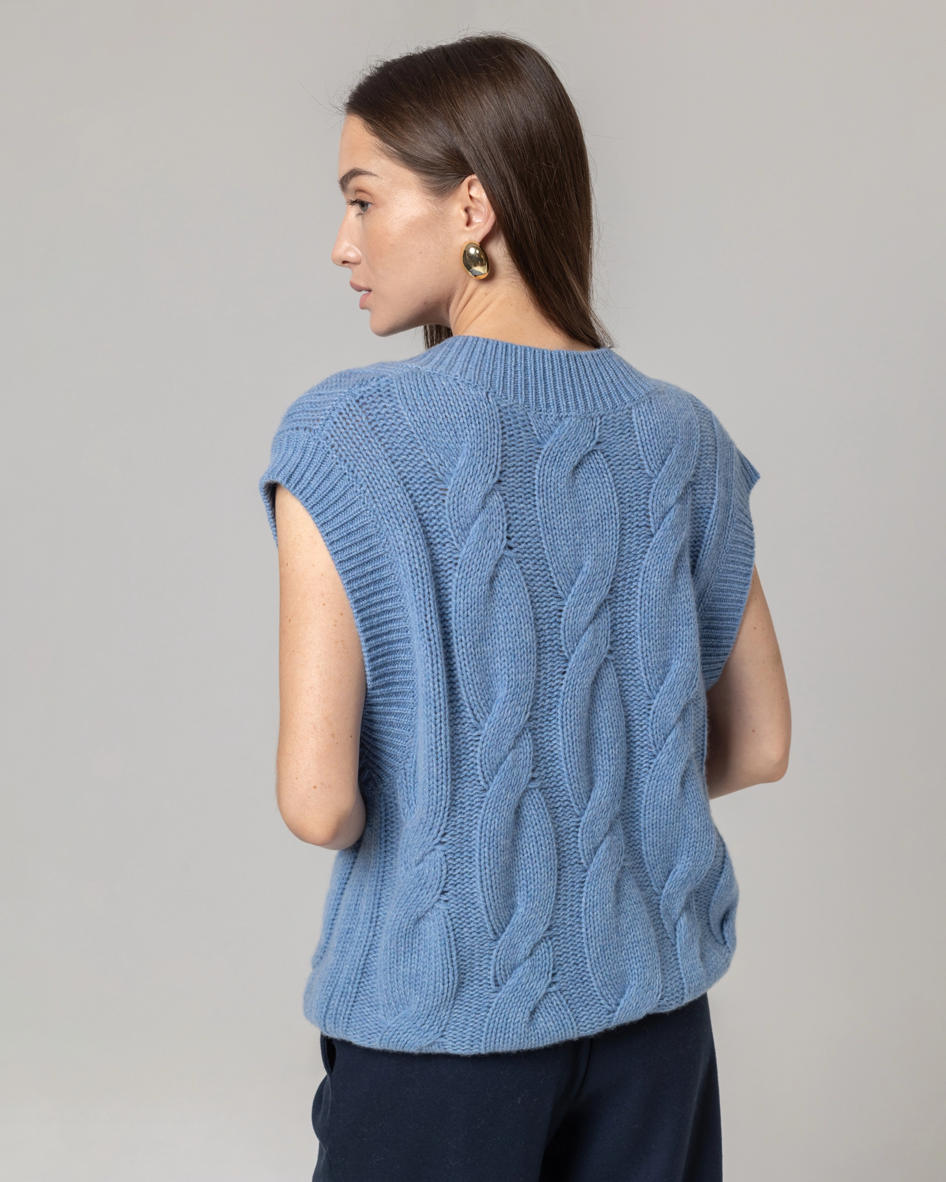 Кашемировый жилет