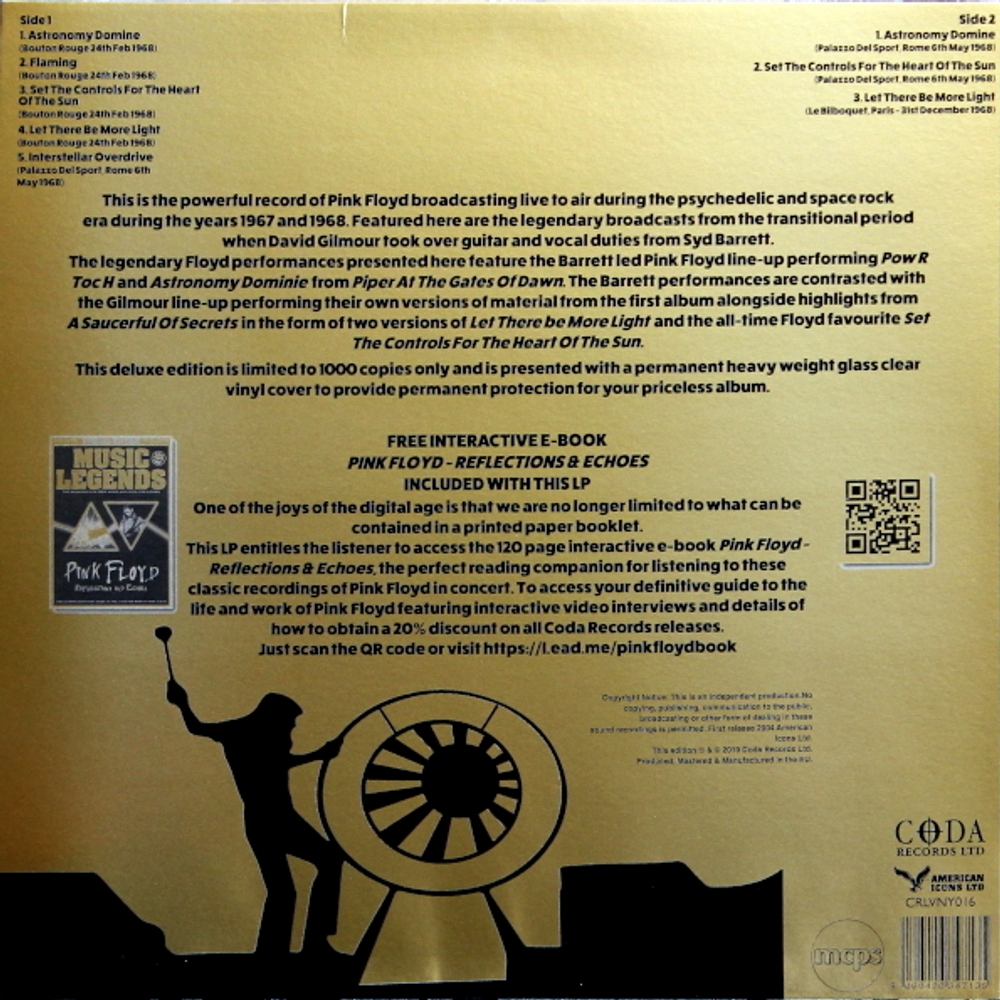 Pink Floyd / The Heart Of The Sun (Coloured Vinyl)(LP)