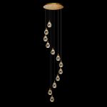 Подвесной светильник MD24001004-12A gold/clear