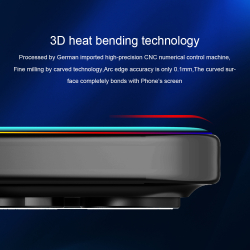 Стекло 3D из закаленного стекла от Nillkin для iPhone 16 Pro Max, серия 3D CP+MAX Anti-Explosion Glass Screen Protector (закругленные края)