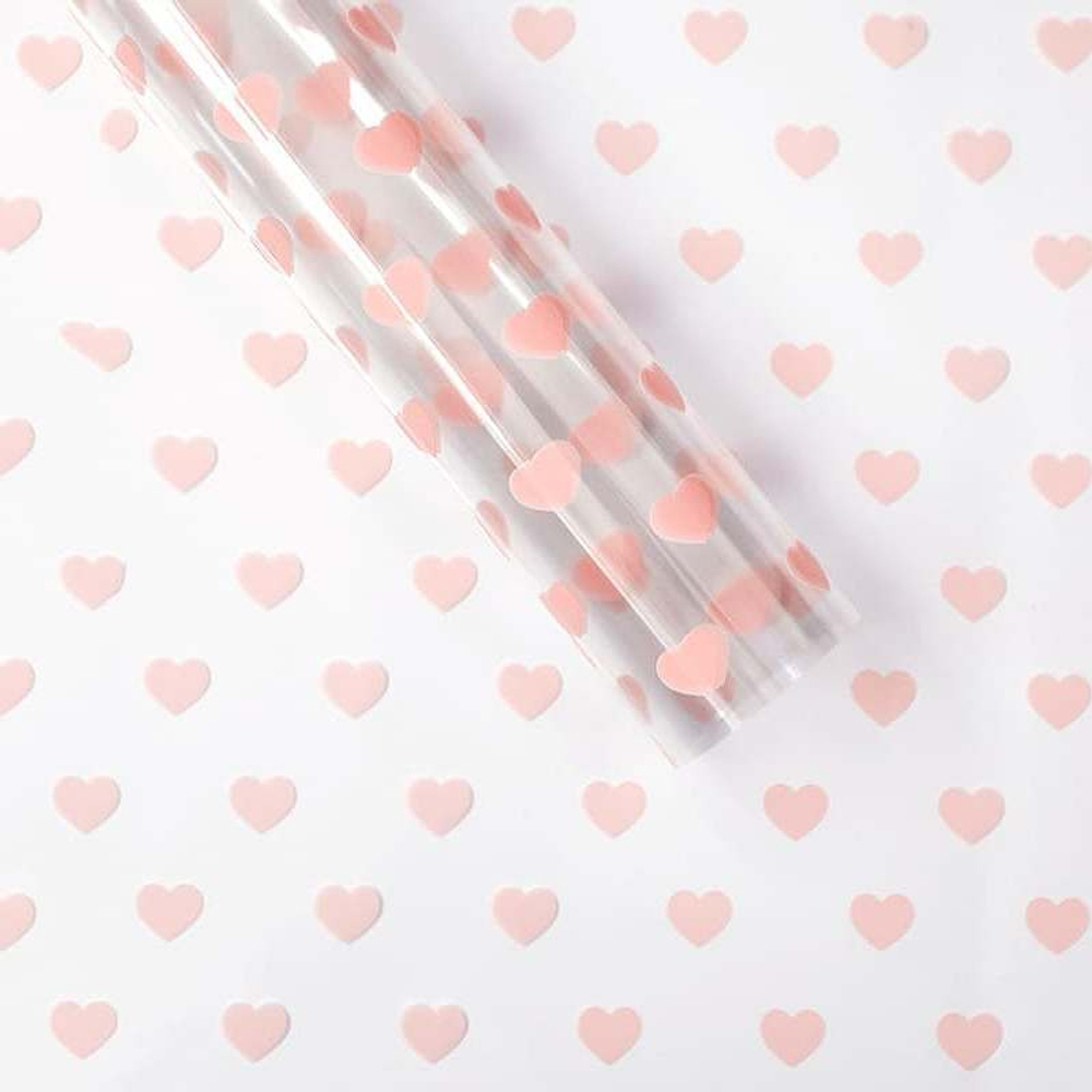 Пленка "Сердца" 60см*200гр