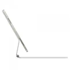 Чехол-клавиатура Apple Magic Keyboard совместимая с iPad Air 11" (2024-2025) (русская гравировка) white (белая)