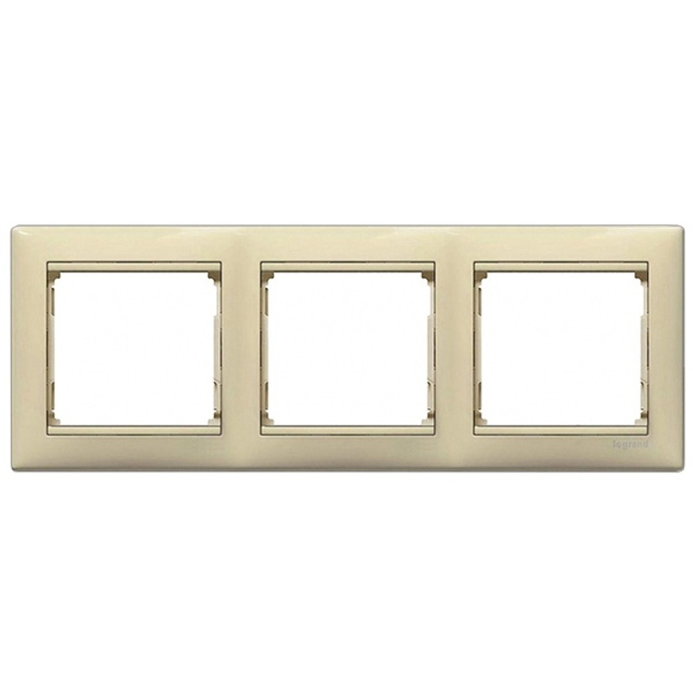 Рамка Legrand Valena 3 поста слоновая кость (бежевый) 774353