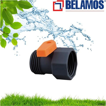 Belamos Кран ВР-НР 3/4", пластик YM5001