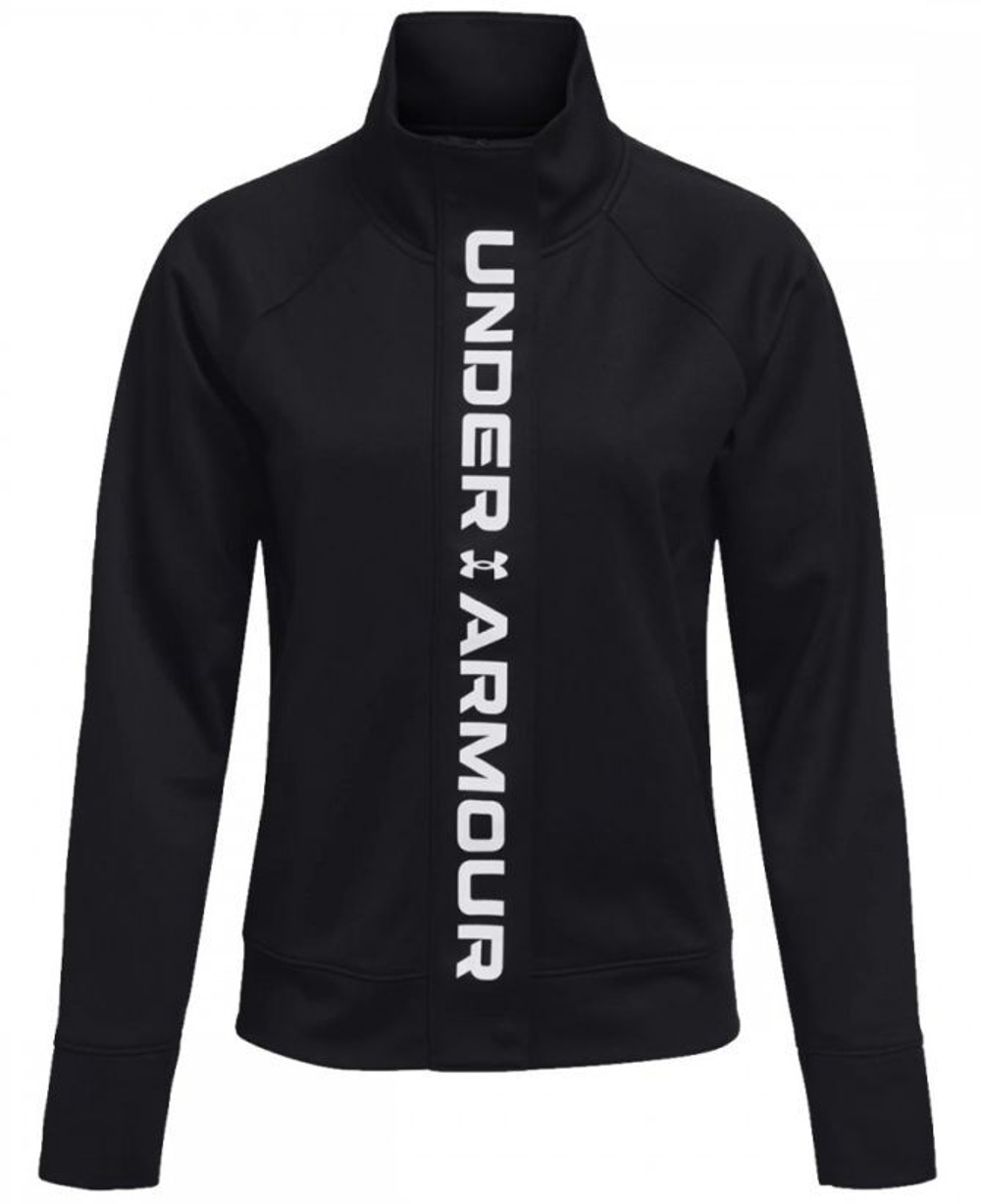 Женская теннисная куртка Under Armour Women's UA Rush Tricot Jacket - Black