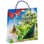 Ель декоративная Bondibon "Самая компактная Елка "Укрась своими руками!", 120*160см
