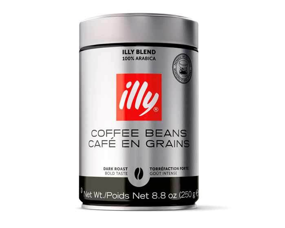 Кофе в зернах Illy Caffe Espresso Dark, 250 г