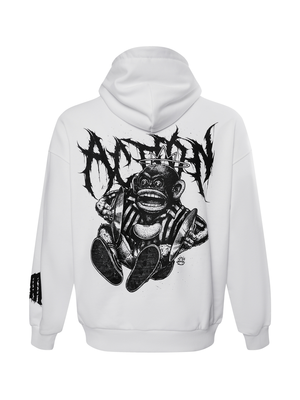 Худи "Action" white