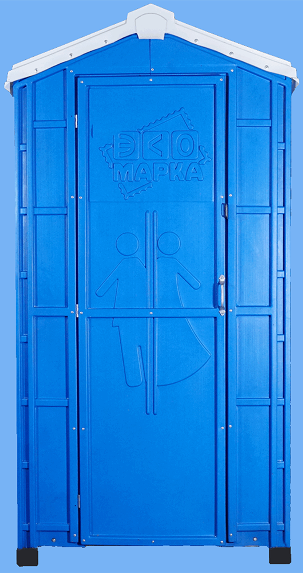 Туалетная Кабина «Стандарт -Мд» в разборе Экомарка  пластиковый поддон T-1 (1200x1100x2200см;70кг;зеленый) - арт.561215