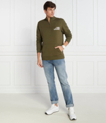Худи ENTRY GRAPHIC HALF-ZIP Tommy Jeans - зеленый(DM0DM17782)