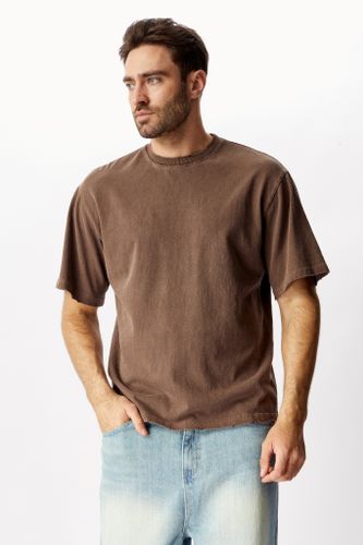 Коричневая футболка Orda