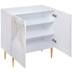 Комод Тропик Стайл с 2 полками Айс Голд