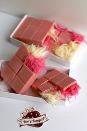 Розовый шоколад "Волосы Ангела"