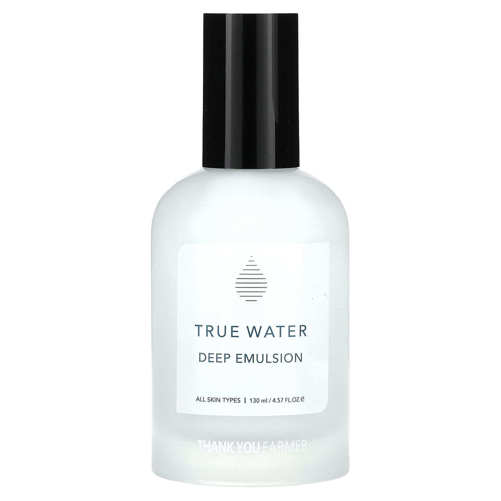 Thank You Farmer, True Water, эмульсия глубокого действия, 130 мл (4,57 жидк. унции)