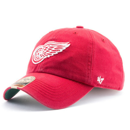 Бейсболка 47 BRAND DET красный