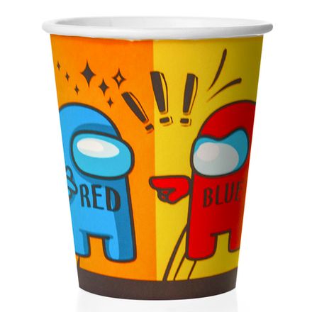 Стаканы "Игра среди нас" 250 мл 6 шт