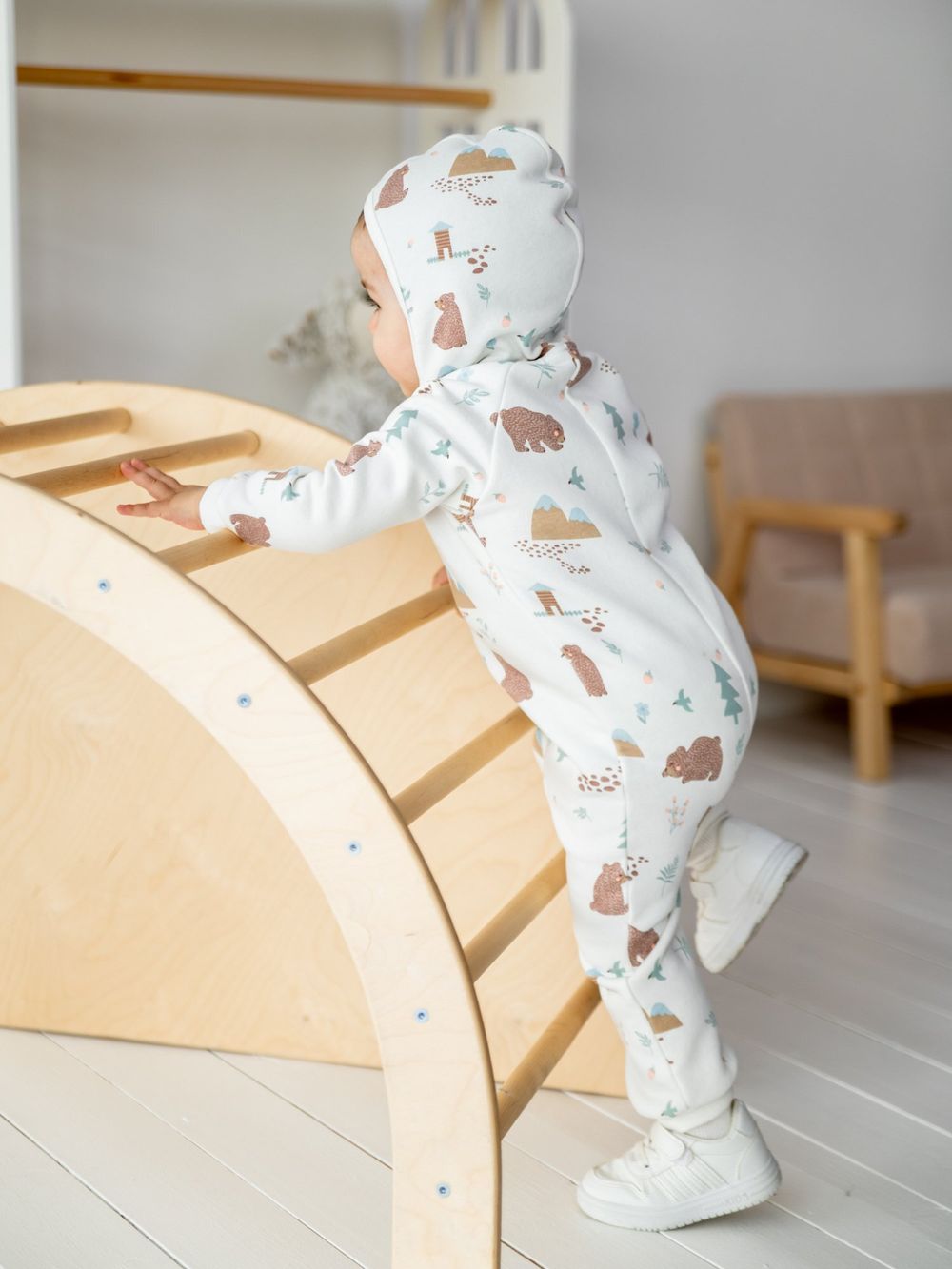 Комбинезон с капюшоном "Тайга" утепленный 0+