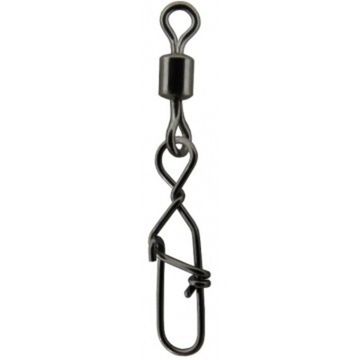 Вертлюг с  карабином №12, 5кг (10шт/уп) Helios (HS-ZPY-1056-12)