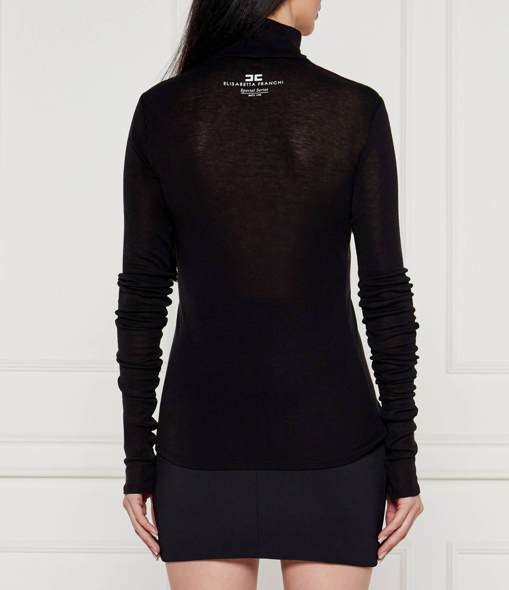 Блузка Elisabetta Franchi - черный(MA94B46E2)