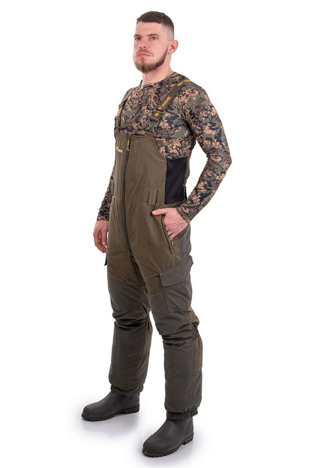 Костюм "Магнум зима" полукомбинезон (исландия,хаки) PRIDE