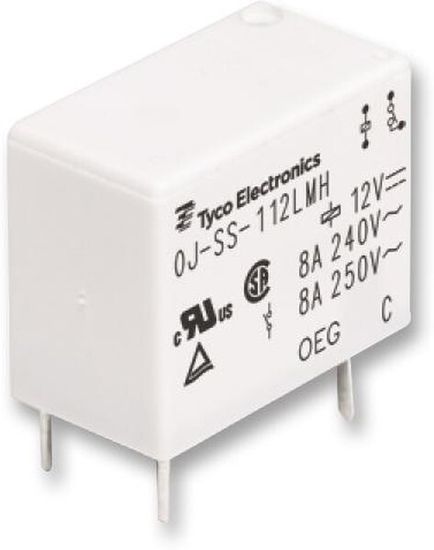 Реле электромагнитное OJ-SS-112LMH 12VDC   ( 1 группа )