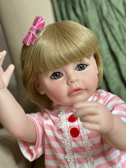 Кукла Реборн виниловая 55см в пакете (FA-286)