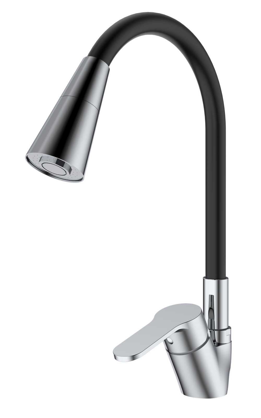 Смеситель для кухни SPLENKA ГРАФИТ / ЧЁРНЫЙ S07.43
