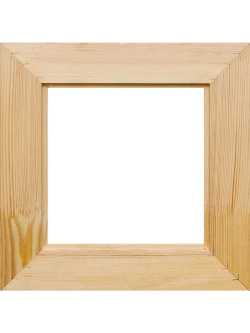 Деревянная рама 40x40 для картин на подрамнике сеч. 60x18