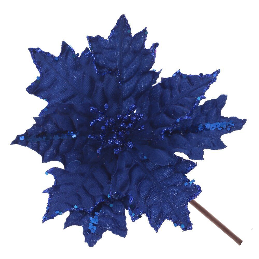 GAEM Цветок искусственный "Пуансеттия", L20 W20 H20 см, 3в.