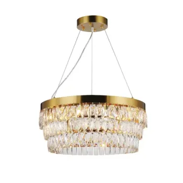 Подвесная люстра 12*G9 2206-12P золото Magnitudo Favourite