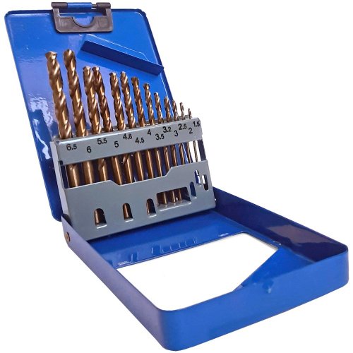 Набор сверл Cutop Profi 1,5-6,5 мм по металлу 13 шт   48-601