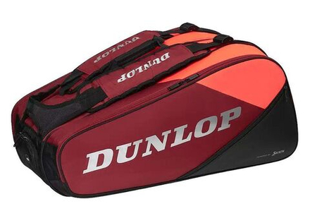 Теннисная сумка Dunlop D SAC CX PSA 12 RKT - black/red