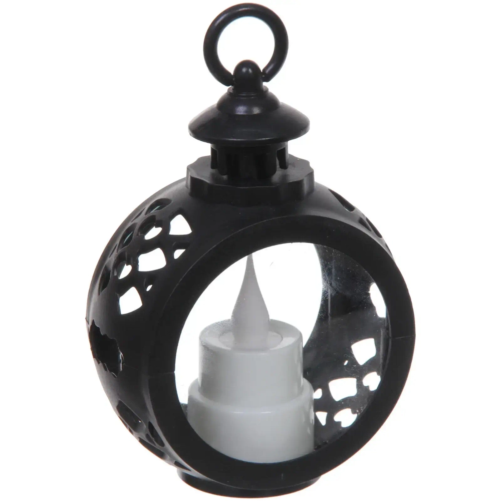 Сувенир с подсветкой «Горящая свеча» 8,5*12 см, Черный