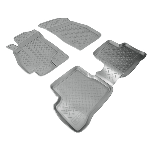 Ковры в салон Norplast/Unidec для Hyundai Accent в кузове LC (2000-), Серый, арт.NPL-Po-31-03-G