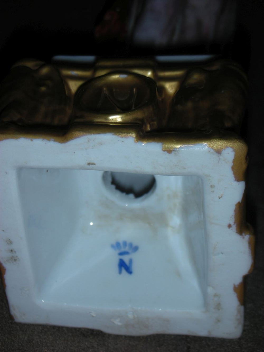 Статуэтка. Фарфор. Солдат. Жозефина Богарне. Capodimonte. Италия