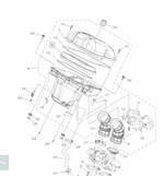 Фильтр воздушный для мотоциклов Yamaha XT1200 tenere