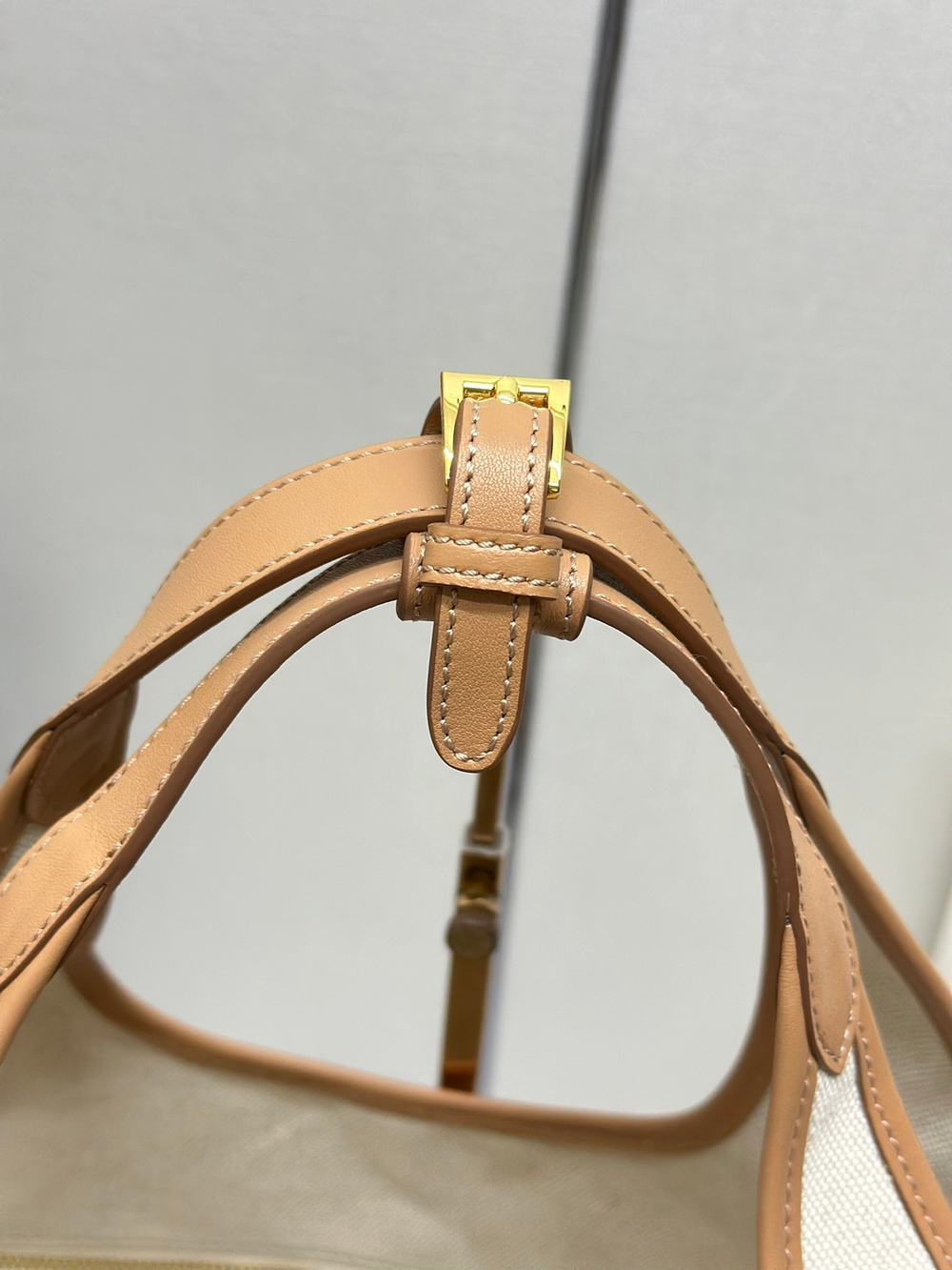 Prada Large Linen Tote Bag 37 cm