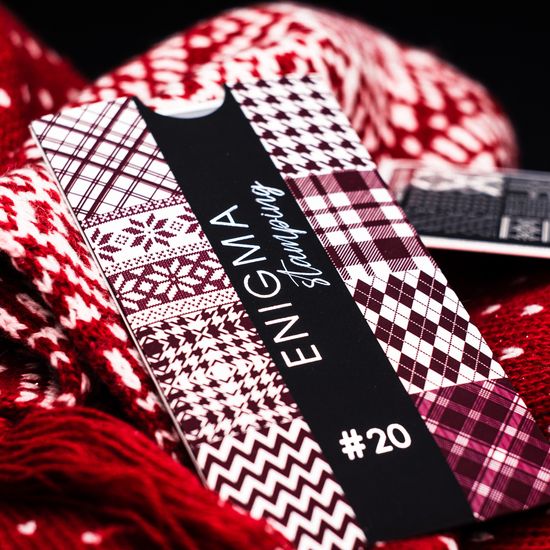 Пластина для стемпинга Enigma Stamping №020