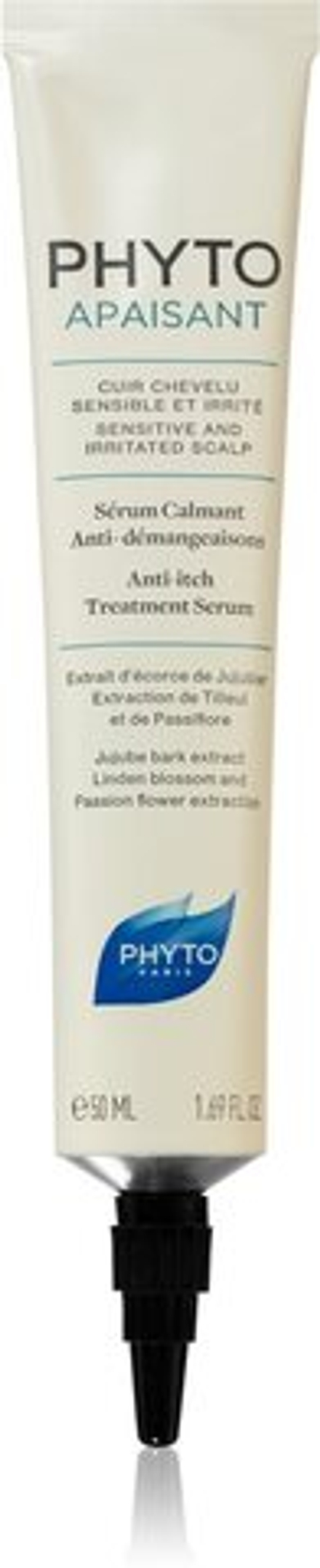 Phyto Phytoapaisant Anti-itch Treatment Serum - успокаивающая сыворотка для сухой и зудящей кожи головы /   50  ml  / GTIN 3338221005588
