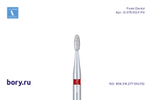 Бор алмазный красный Frank Dental типа FG - D.379.012.F.FG