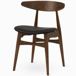 Стул Kolden, темно-коричневый, коричневый