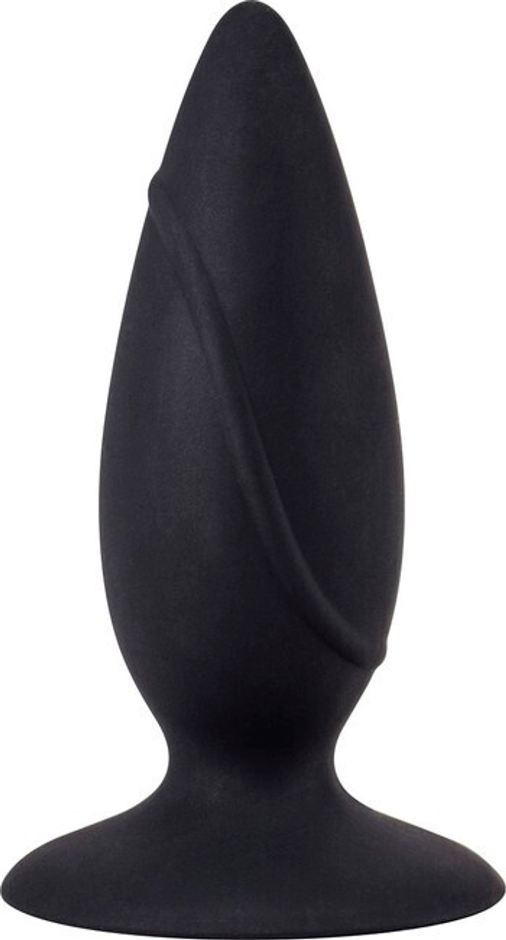 Анальная пробка на присоске "Mojo Spades Medium" (Цвет: черный)