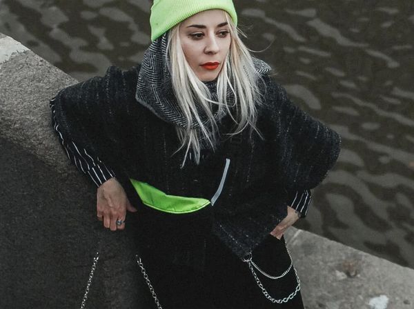 Сумка Поясная Сигнальная Лимонный верх - фото 1