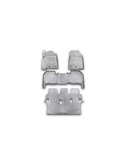 Коврики в салон для TOYOTA Land Cruiser 200, 2012-2015 4 шт. (полиуретан) NLC.48.53.210K