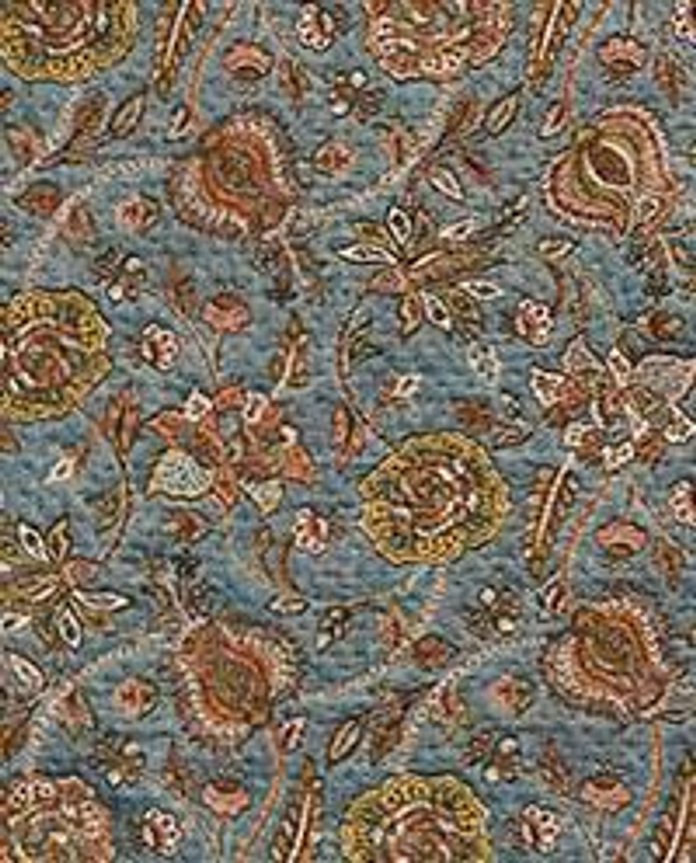Zara Home плед из хлопка, синий, 140x190 см