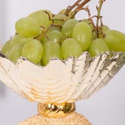 Фруктовница-конфетница Ежик Барб Айвори