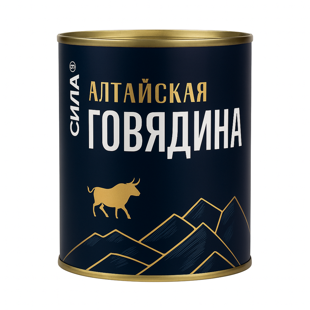 Консерва Алтайская Говядина 340 гр