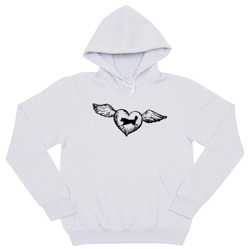 Толстовка "Бордер Колли в сердце"